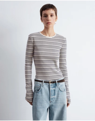 & Other Stories - LS Jersey Top