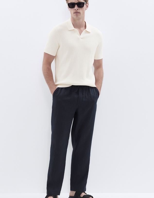 UNISON - Linen Pull On Pant
