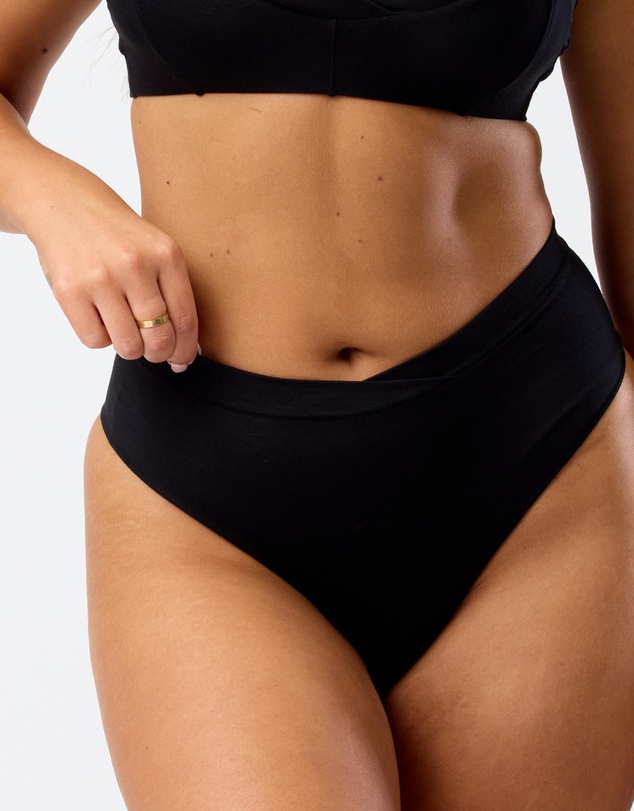 Hush Hush - Modal Hi Waist Cheeky Brief