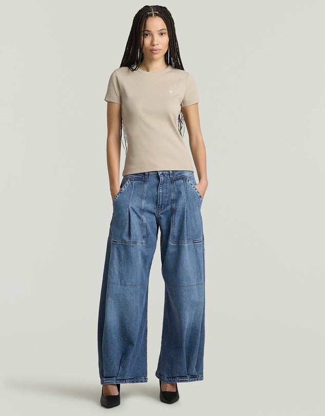 G-Star - Rib Cap Sleeve Tee