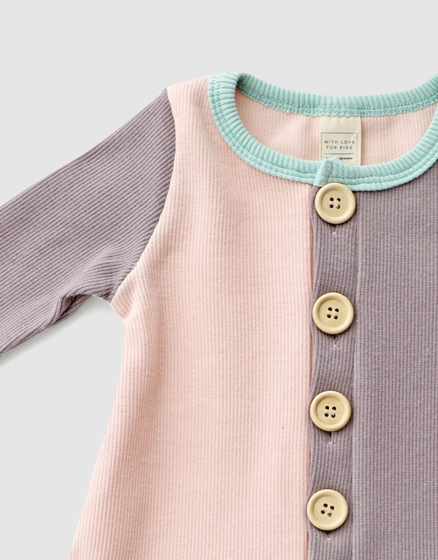 WITH LOVE FOR KIDS - Basics Long Sleeve Dress - Kids