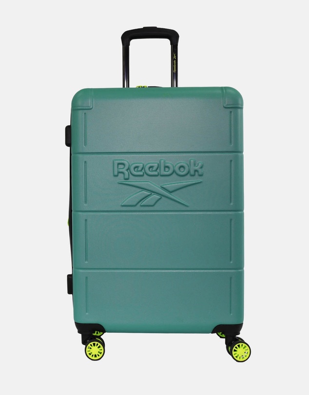 Reebok - Reebok Wanderer 76cm LARGE Hard Shell Suitcase in Turquoise