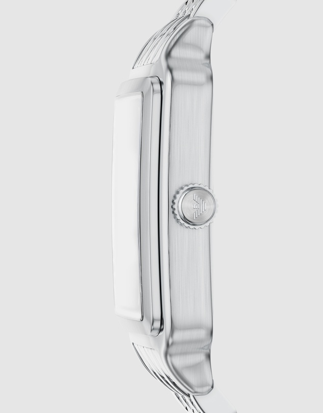 Emporio Armani - Silver Tone Analogue Watch