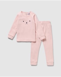 Wilson & Frenchy - Organic Rib Long Sleeved Pyjamas - Kids