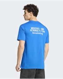 adidas Performance - MERCEDES - AMG PETRONAS FORMULA 1 TEAM BLUE WONDER TEE Mens