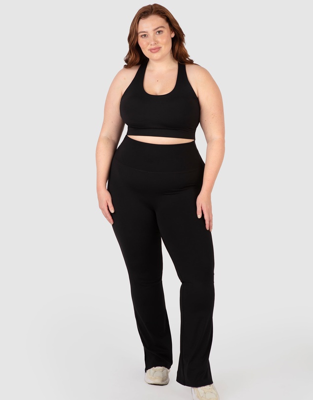 B Free Intimate Apparel - Flare Leggings | High Waisted & Pet Hair Resistant