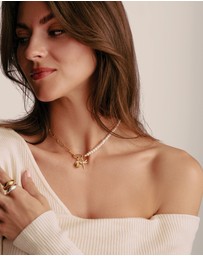 THOMAS SABO - THOMAS SABO Connect Charm rose blossom Gold