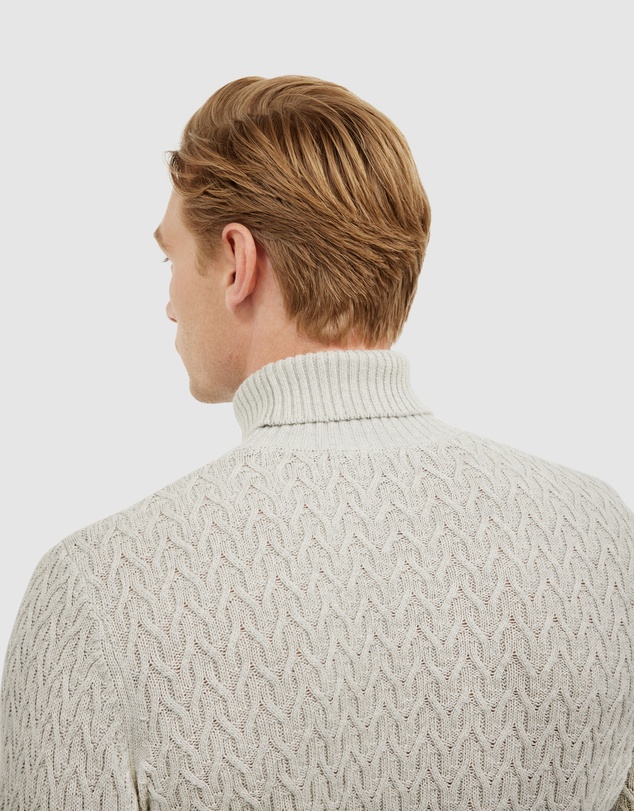 Politix - Textured Roll Neck Knit