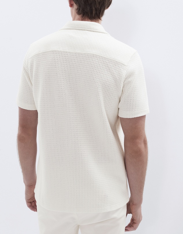 UNISON - Open Weave Regular Fit Shirt