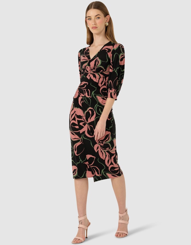 SACHA DRAKE - Allegra Faux Wrap Dress