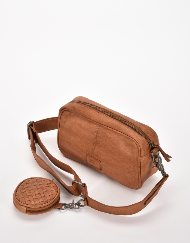 Cobb & Co - Millner Woven Leather Camera Bag