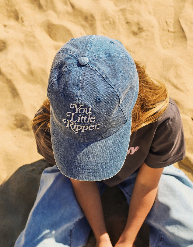 Skwosh - Kids You Little Ripper Cotton Cap in Blue