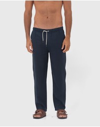 Coast Clothing - Coast Linen Pant - Navy