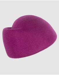 Max Alexander - Winter Felt Fuchsia Designer Hat