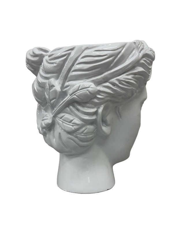 Urban Attitude - Urban Attitude Venus Head Planter - Matte White