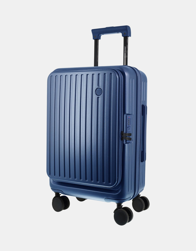 Pierre Cardin - Pierre Cardin Front-Opener Hard Shell Medium and Cabin 2-Piece Set Bundle