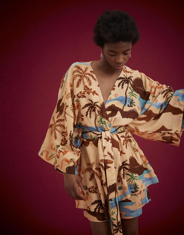 KINGA CSILLA - Island Souvenir Kimono