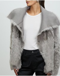 West 14th - Sutton Place Shearling Coat