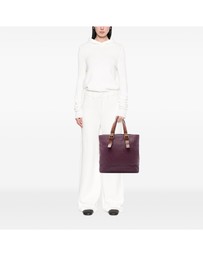Pre-Loved by Azura Reborn - Pre-Loved Bicolor Nappa Intrecciato Belt Strap Tote