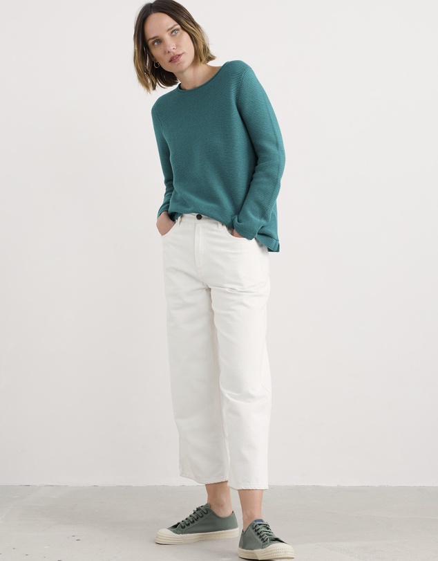 Seasalt - Seasalt Cornwall Green Makers Jumper