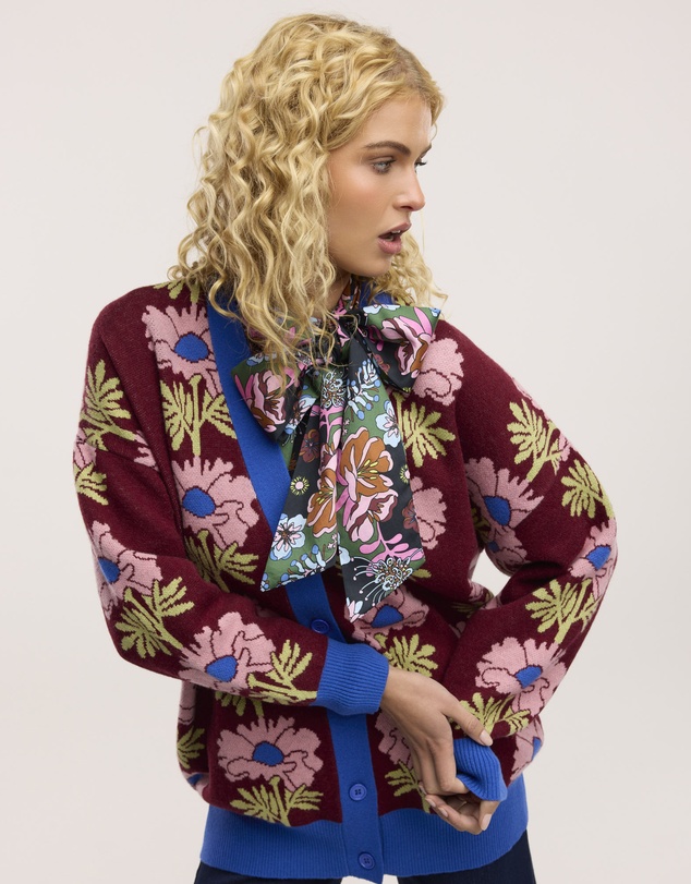 Obus - Full Bloom Long Cardigan