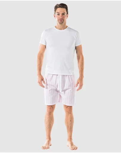 Sant And Abel - Pink Braddock Sleep Shorts