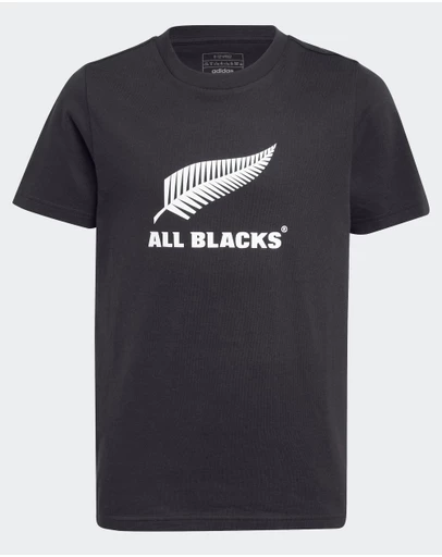 adidas Performance - All Blacks Logo Tee Kids