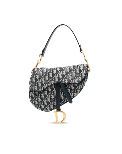 Pre-Loved by Azura Reborn - Pre-Loved Oblique Canvas Saddle Bag