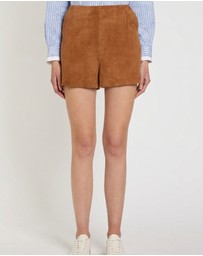 Marella - Sahara Suede Shorts