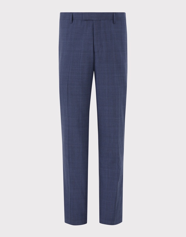 Van Heusen - Wool Blend Glen Check Suit Pant