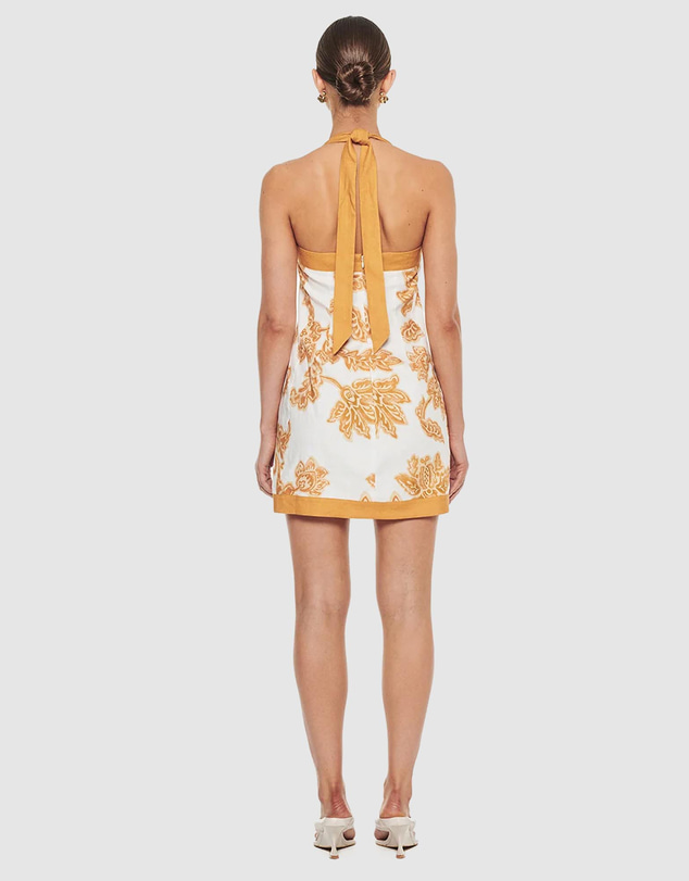 KIVARI - Posie Halter Mini Dress