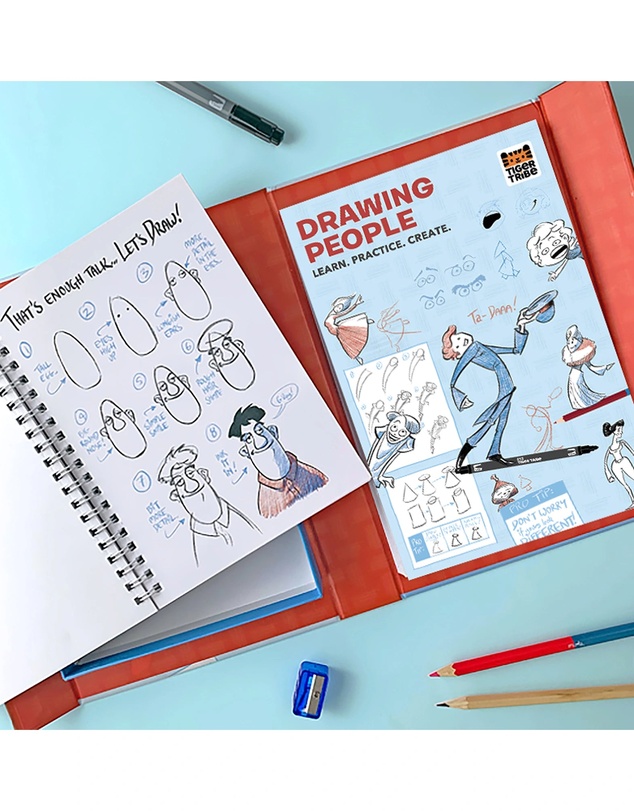 Tiger Tribe - Drawing People