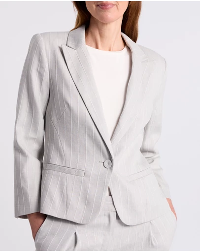 David Lawrence - Ondina Linen Blend Jacket
