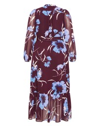 City Chic - Jane Wrap Maxi Dress