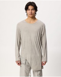 Surrounded By Ghosts - The Neobite Asymmetrical Tail Long Sleeve T-Shirt