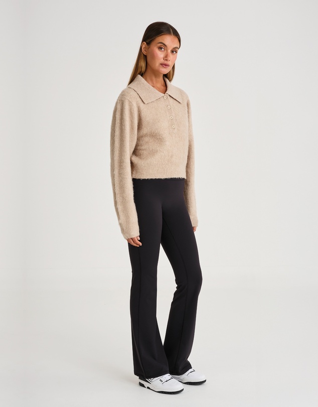 All Fenix - 1/2 Button Polo Knit