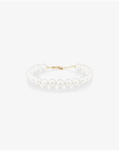 Michael Hill - Cultured Freshwater Pearl Bracelet in 10kt Yellow Gold