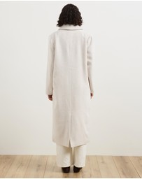 Atmos&Here - Ally Wool Blend Longline Coat