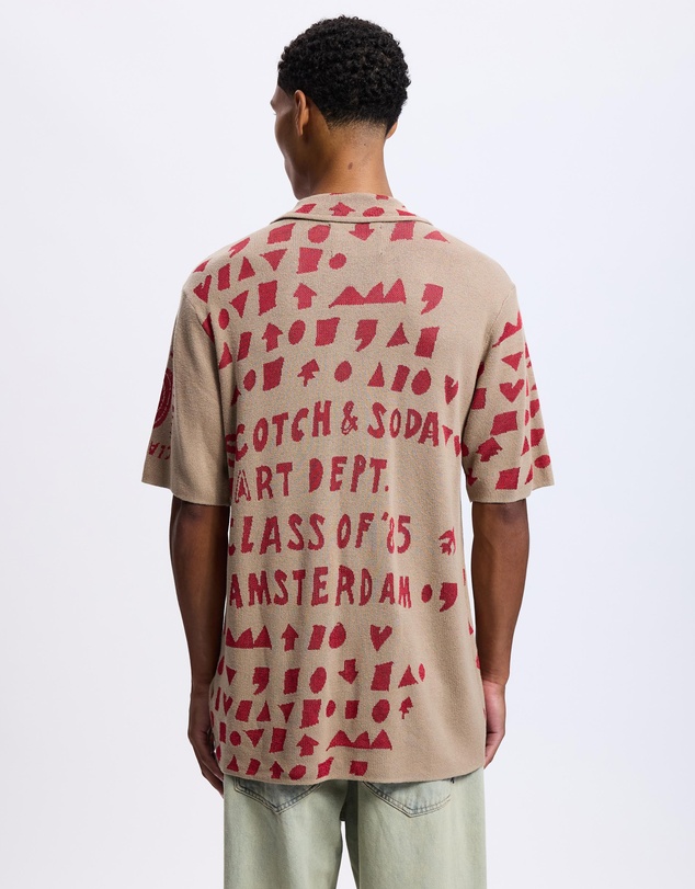 Scotch & Soda - Jacquard Knitted Shirt