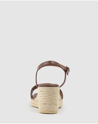Edward Meller - MARILYN Square Toe Sandal Espadrille