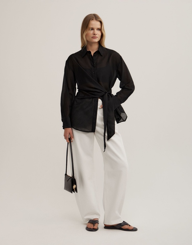 Witchery - Button Tie Up Shirt