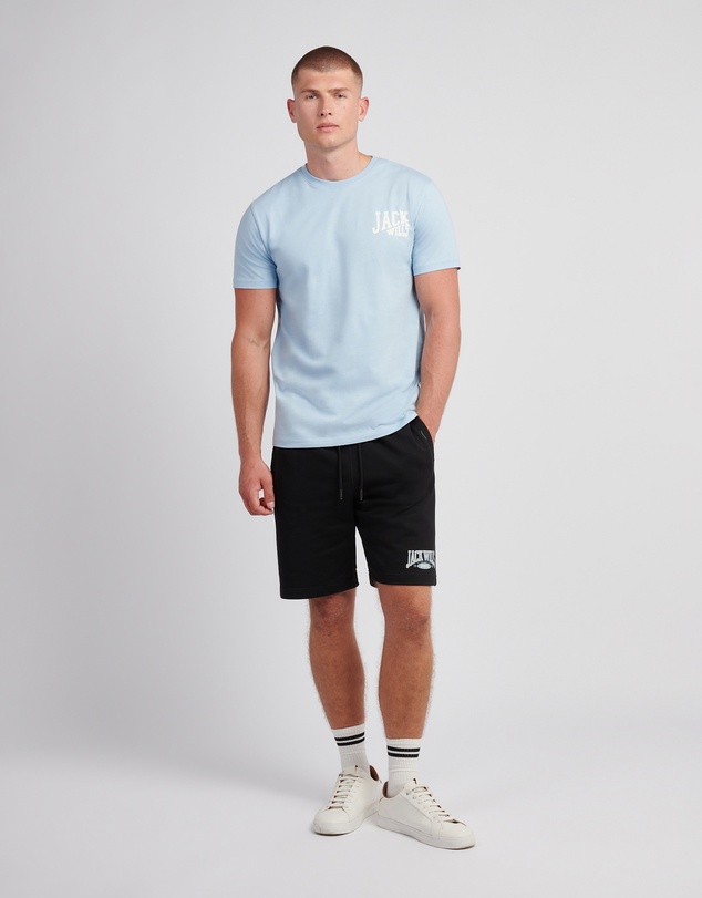 Jack Wills - Slant Stacked Graphic T-Shirt