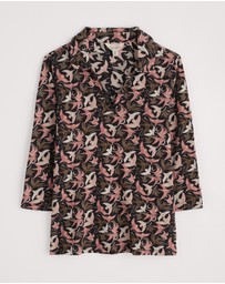 Seasalt - Seasalt Cornwall Black Wavecrest Shirt