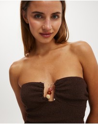 Cotton On - Metal Trim Knit Bandeau