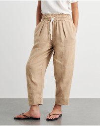 Jag - Sabine Linen Pull On Pant