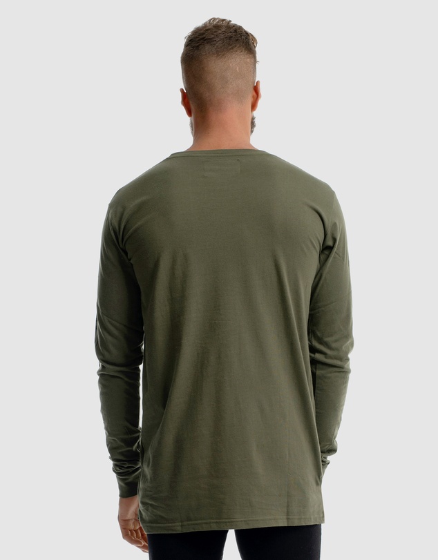 DVNT - Classic Embroidery Long Sleeve Tee