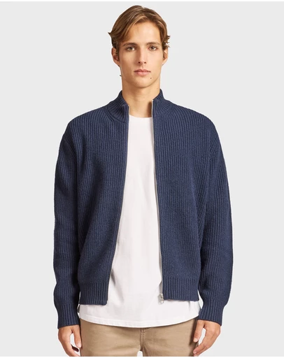 Academy Brand - Sorensen Zip Through Knit