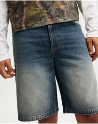 Cotton On - Baggy Denim Shorts