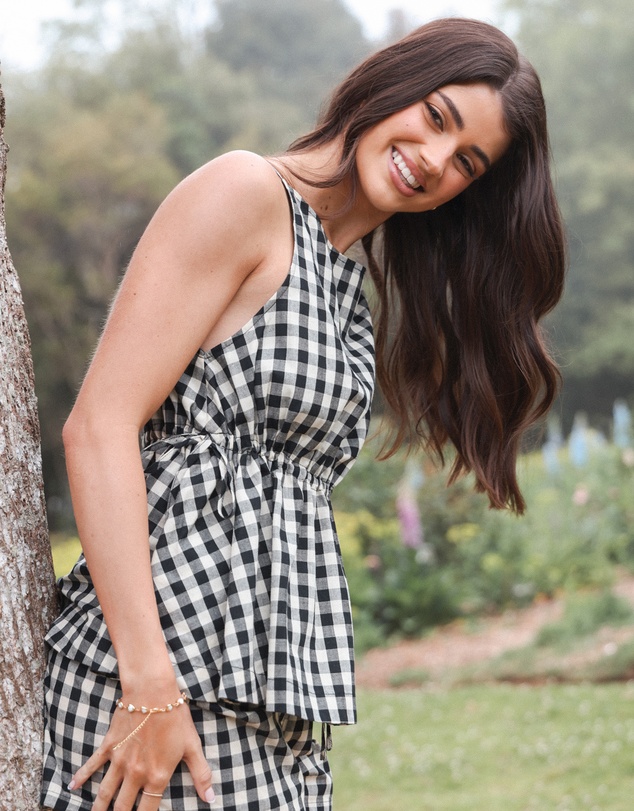 Petal & Pup - Rory Top - Black Gingham
