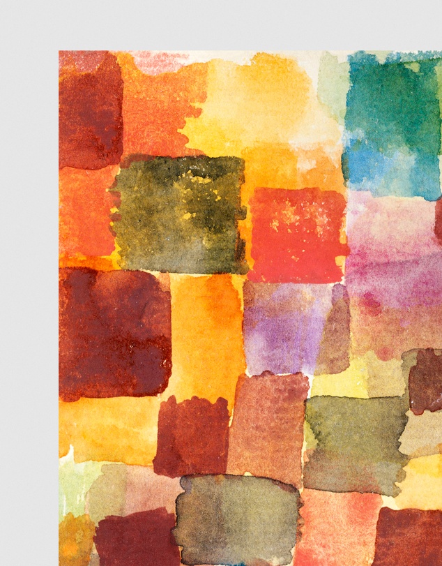 Inka Arthouse - Watercolour Abstract by Paul Klee Art Print